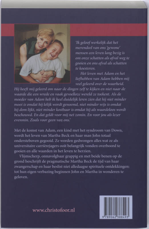 Achterkant van In verwachting van Adam