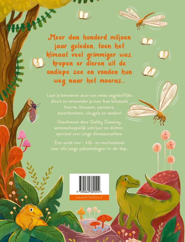 Achterkant van Een wereld vol dino's