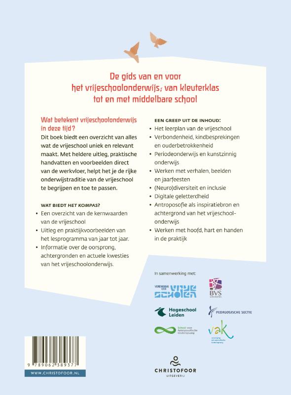 Achterkant van Het kompas