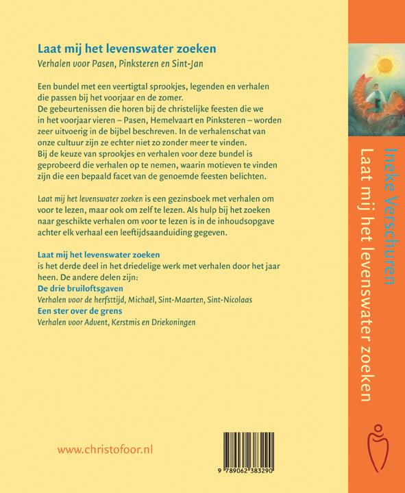 Achterkant van Laat mij het levenswater zoeken