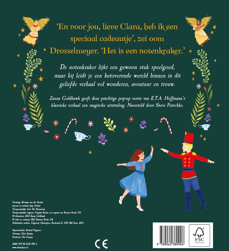 Achterkant van De notenkraker