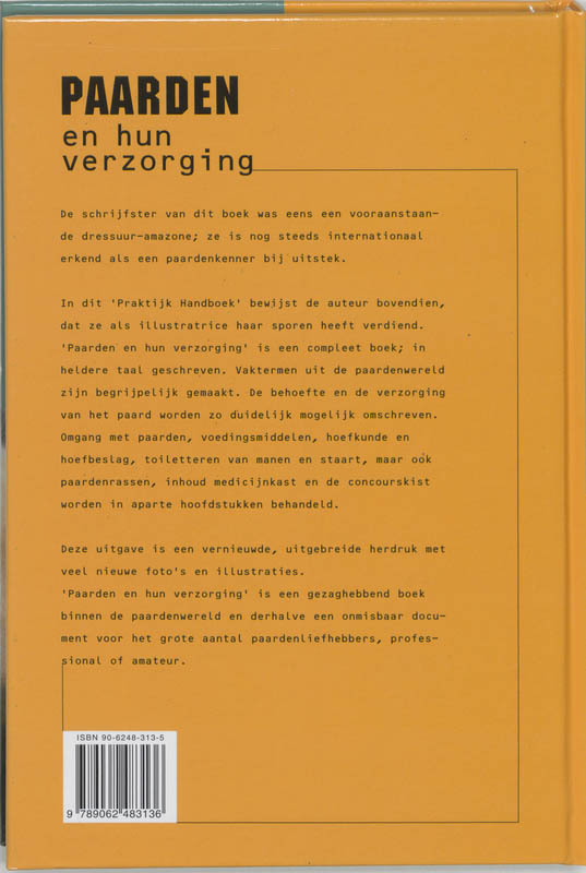 Achterkant van Paarden en hun verzorging