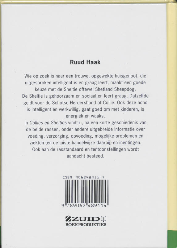 Achterkant van Collies en Shelties