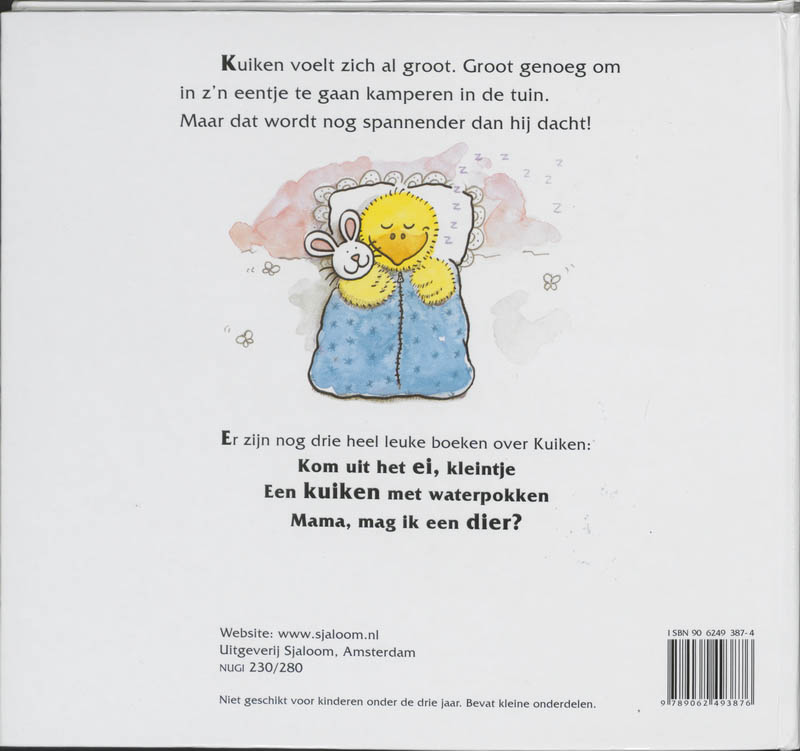 Achterkant van Help mama, help!