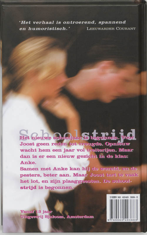 Achterkant van Schoolstrijd