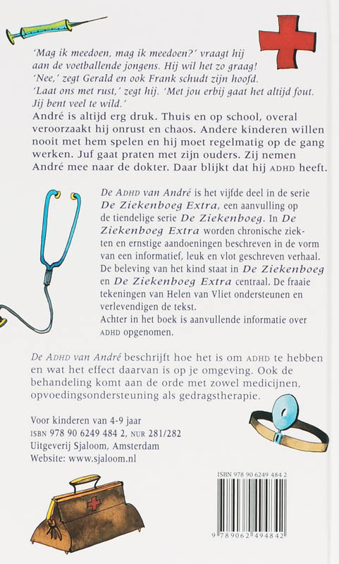 Achterkant van De ADHD van André