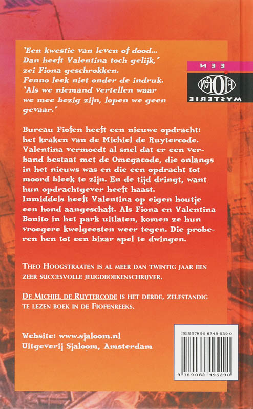 Achterkant van De Michiel de Ruytercode
