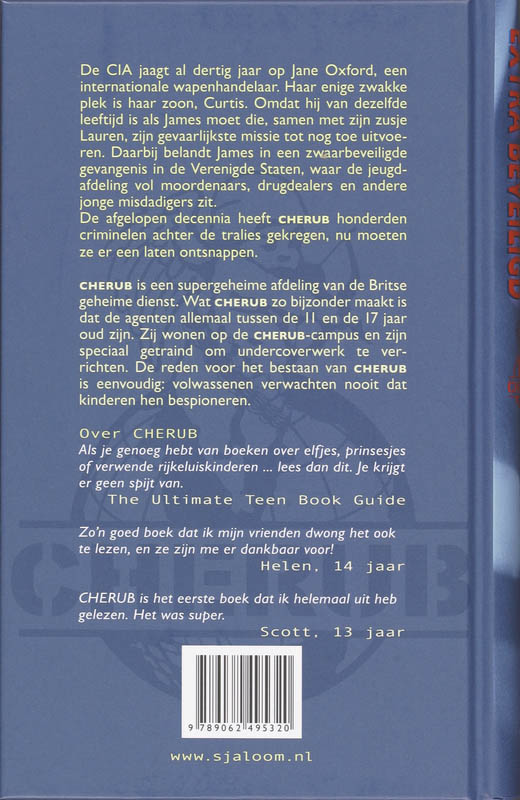 Achterkant van 3 Extra beveiligd
