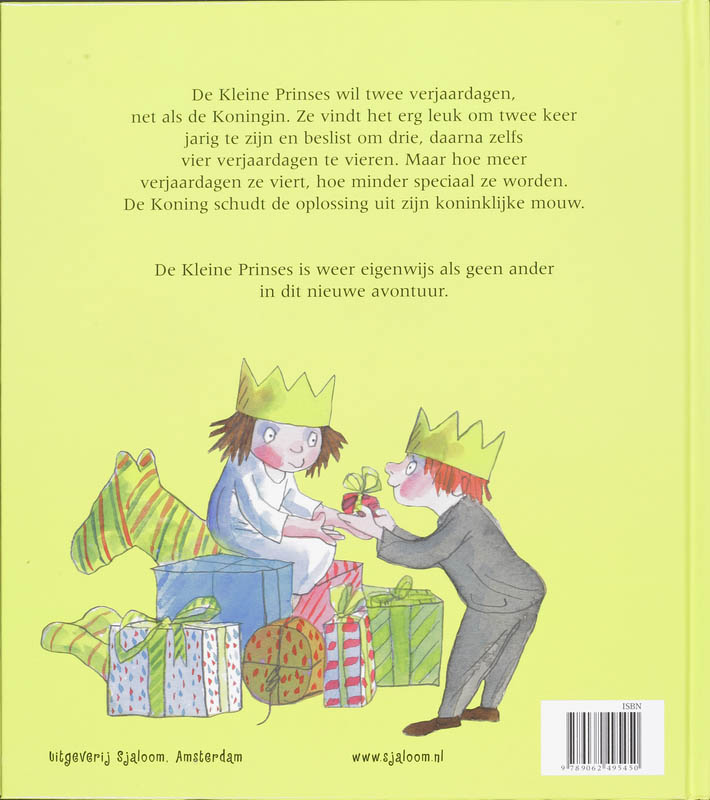 Achterkant van Ik wil twee verjaardagen