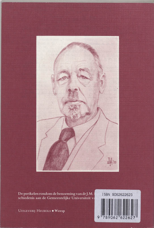 Achterkant van Stoelendans rond Jan Romein