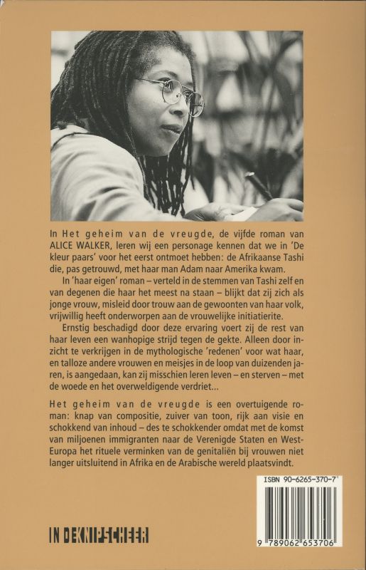 Achterkant van Het geheim van de vreugde