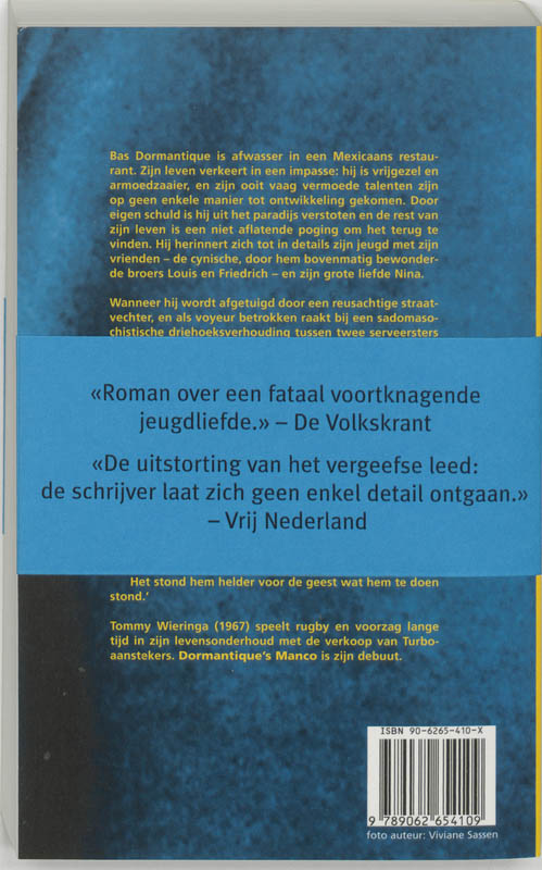 Achterkant van Dormantique's manco