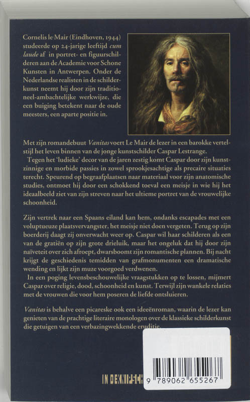 Achterkant van Vanitas