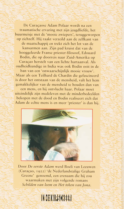Achterkant van De eerste Adam