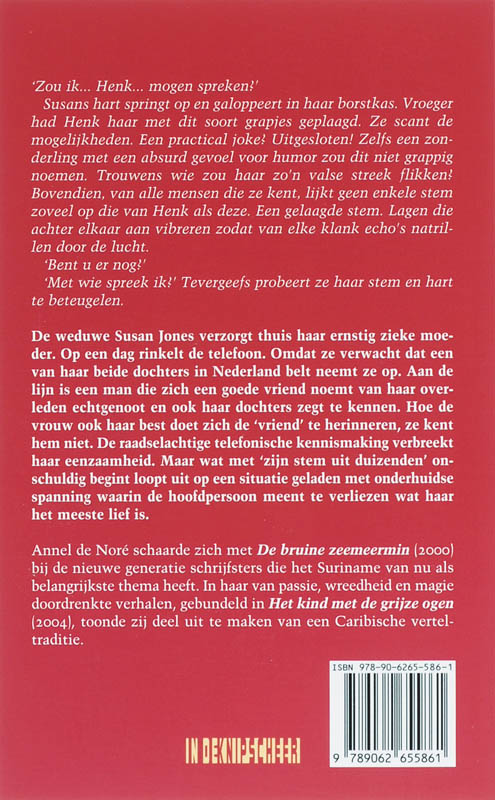 Achterkant van Stem uit duizenden