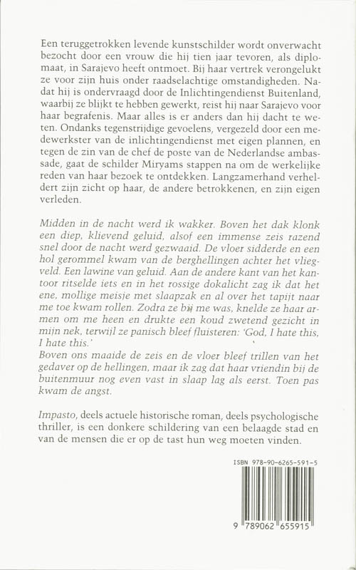 Achterkant van Impasto