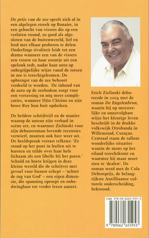 Achterkant van De prijs van de zee