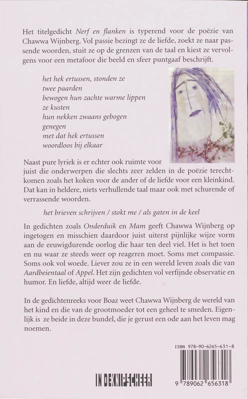 Achterkant van Nerf en flanken