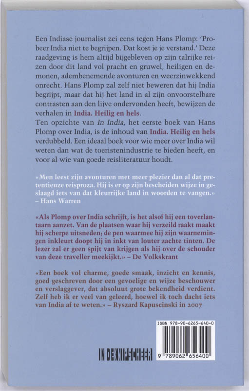 Achterkant van India. Heilig en hels