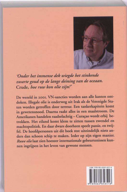 Achterkant van Ruwe olie