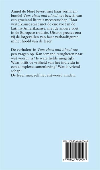 Achterkant van Vers vlees oud bloed