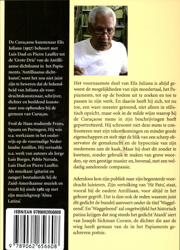 Achterkant van Hé Patu / Waggeleend