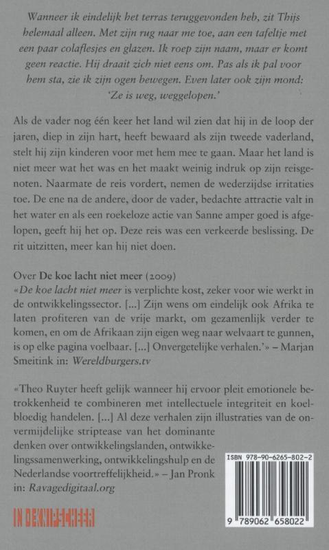 Achterkant van Retourtje Afrika