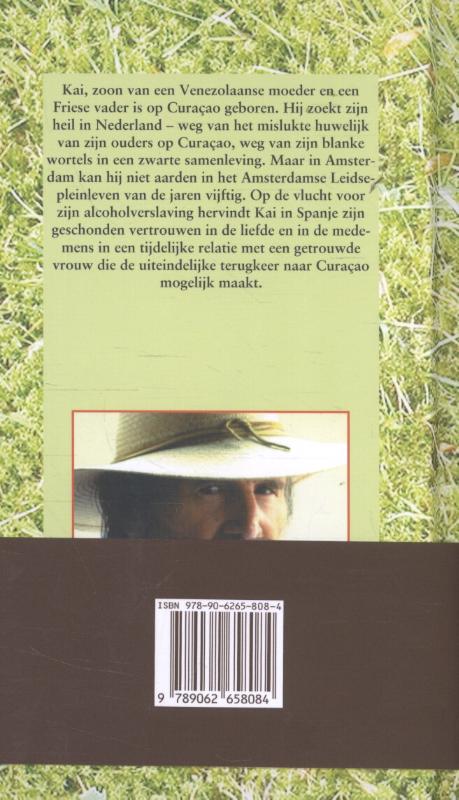 Achterkant van Een vreemdeling op aarde