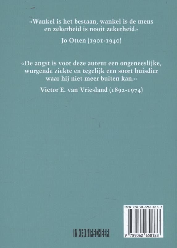Achterkant van Kritisch en verhalend proza