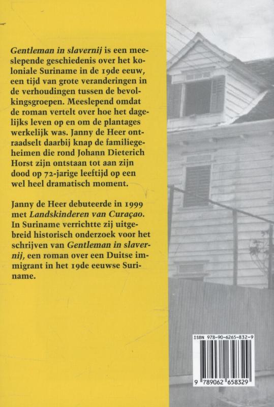 Achterkant van Gentleman in slavernij
