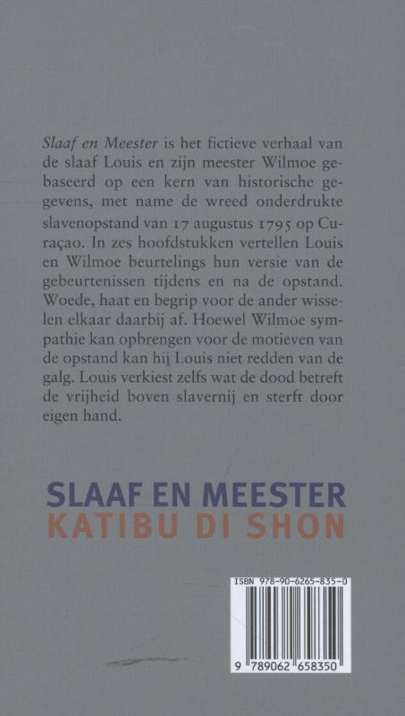 Achterkant van Slaaf en meester / Katibu di Shon