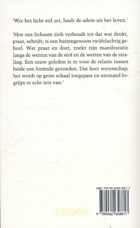 Achterkant van De blinde kamer