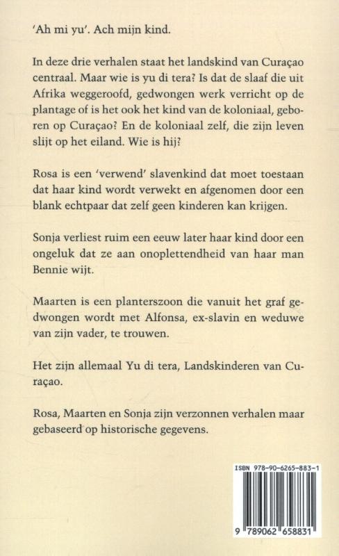 Achterkant van Yu di tera / Landskinderen