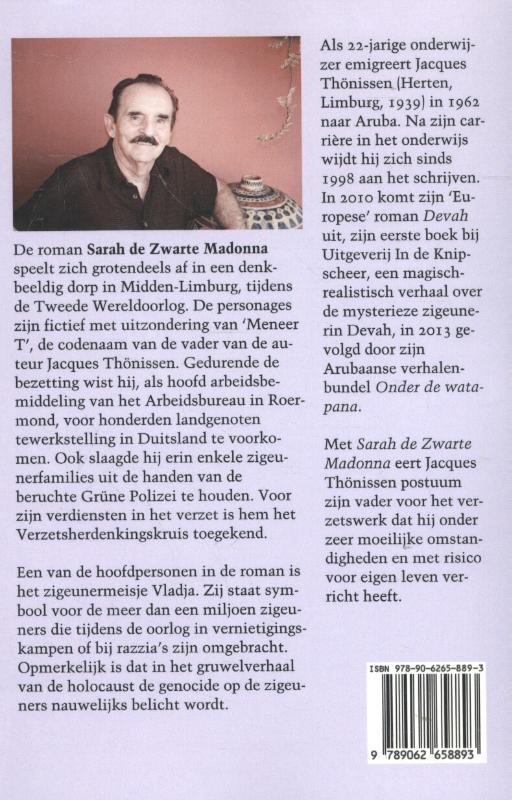 Achterkant van Sarah de Zwarte Madonna