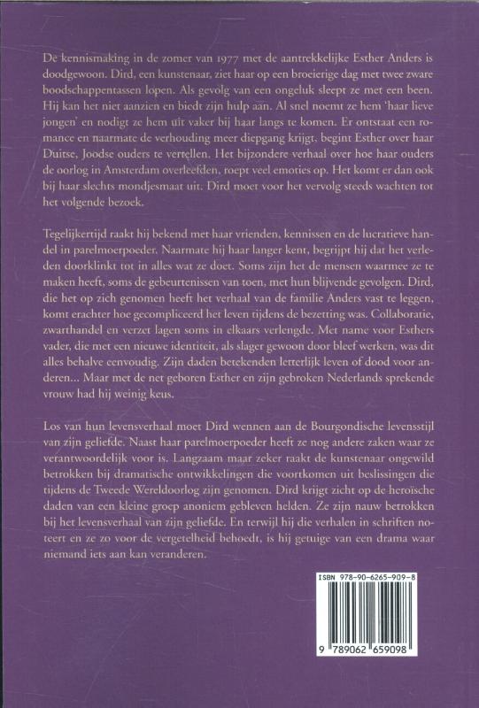 Achterkant van Parelmoerpoeder