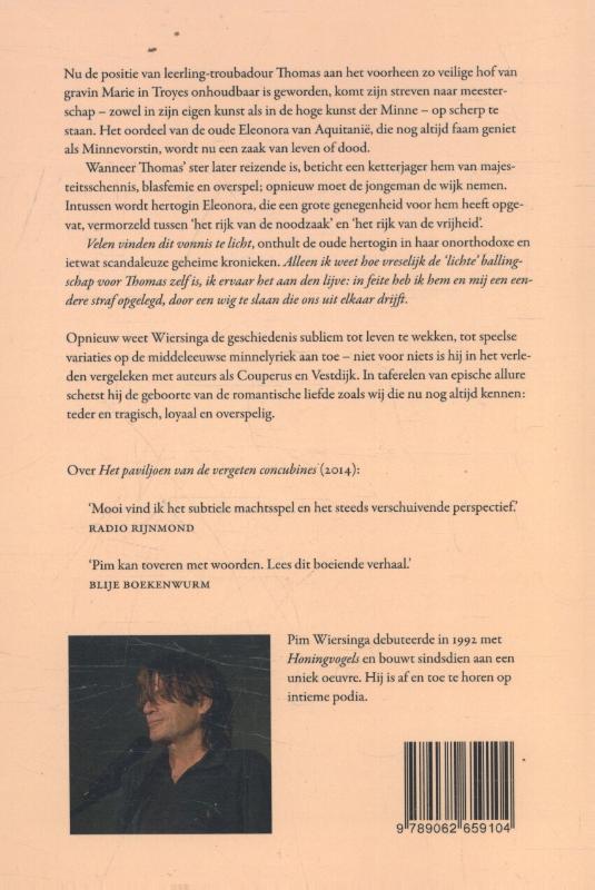 Achterkant van Eleonora en de liefde