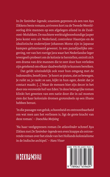 Achterkant van De Tanimbar legende