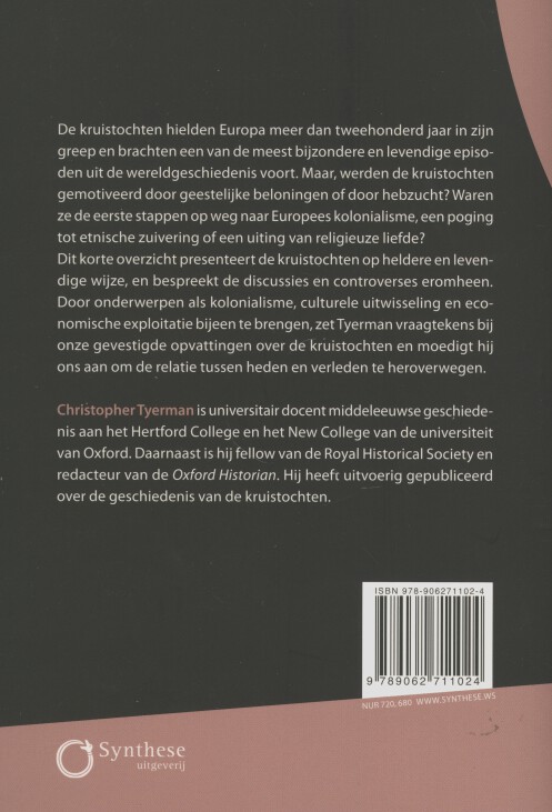 Achterkant van De kruistochten