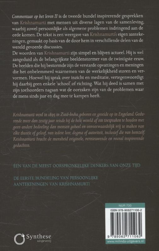 Achterkant van II
