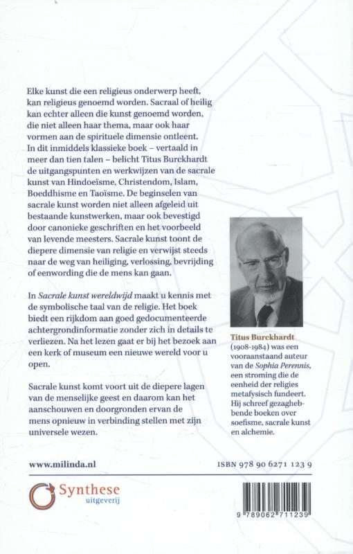 Achterkant van Sacrale kunst wereldwijd