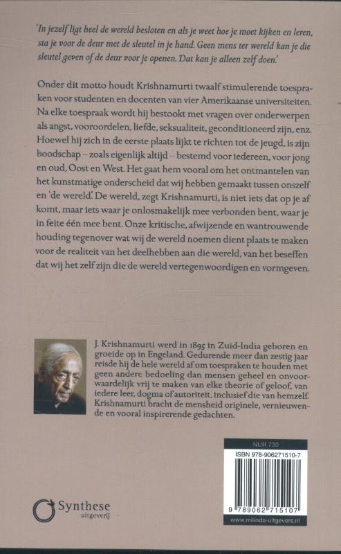Achterkant van De wereld dat ben jij
