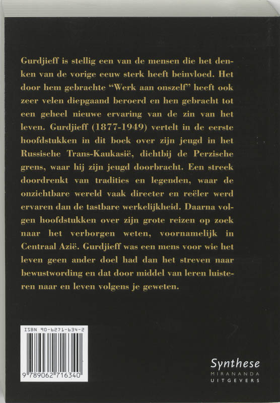 Achterkant van Ontmoetingen met bijzondere mensen
