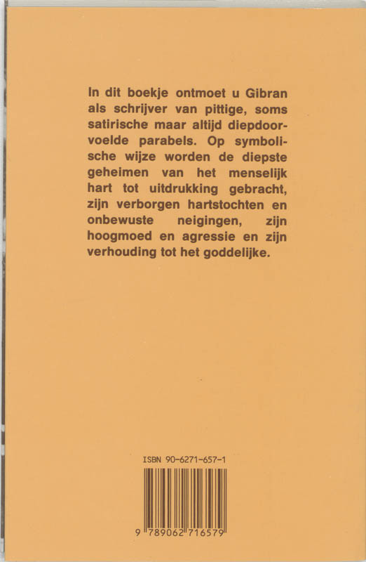 Achterkant van De dwaas