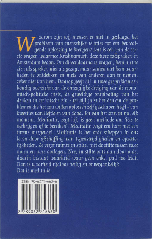 Achterkant van Als twee vrienden