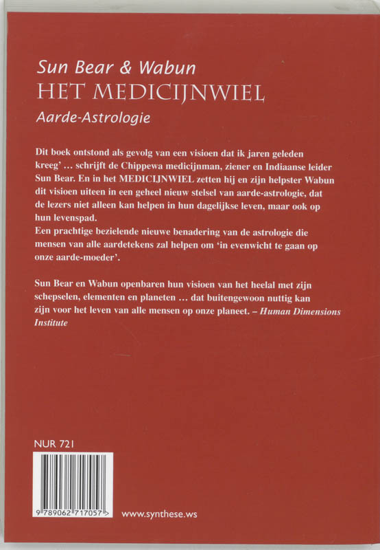 Achterkant van Het medicijnwiel