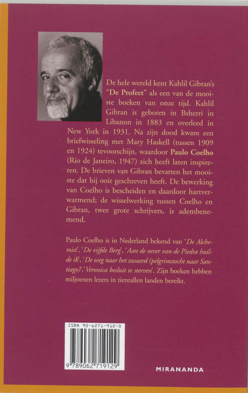 Achterkant van Wie inspireerde Kahlil Gibran?