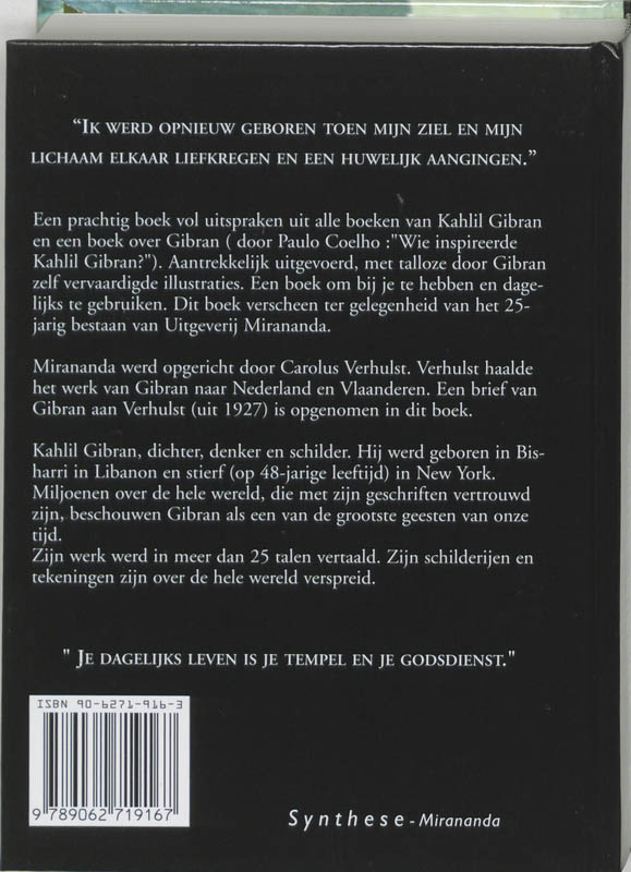 Achterkant van Van dag tot dag