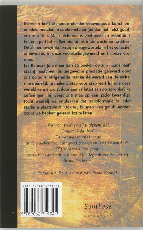 Achterkant van Alchemie