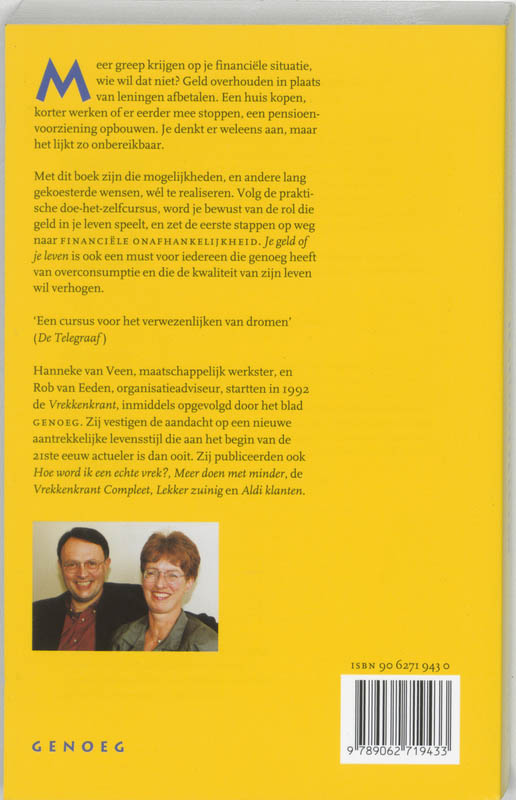 Achterkant van Je geld of je leven