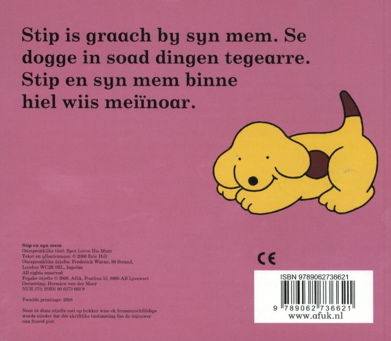 Achterkant van Stip en syn mem